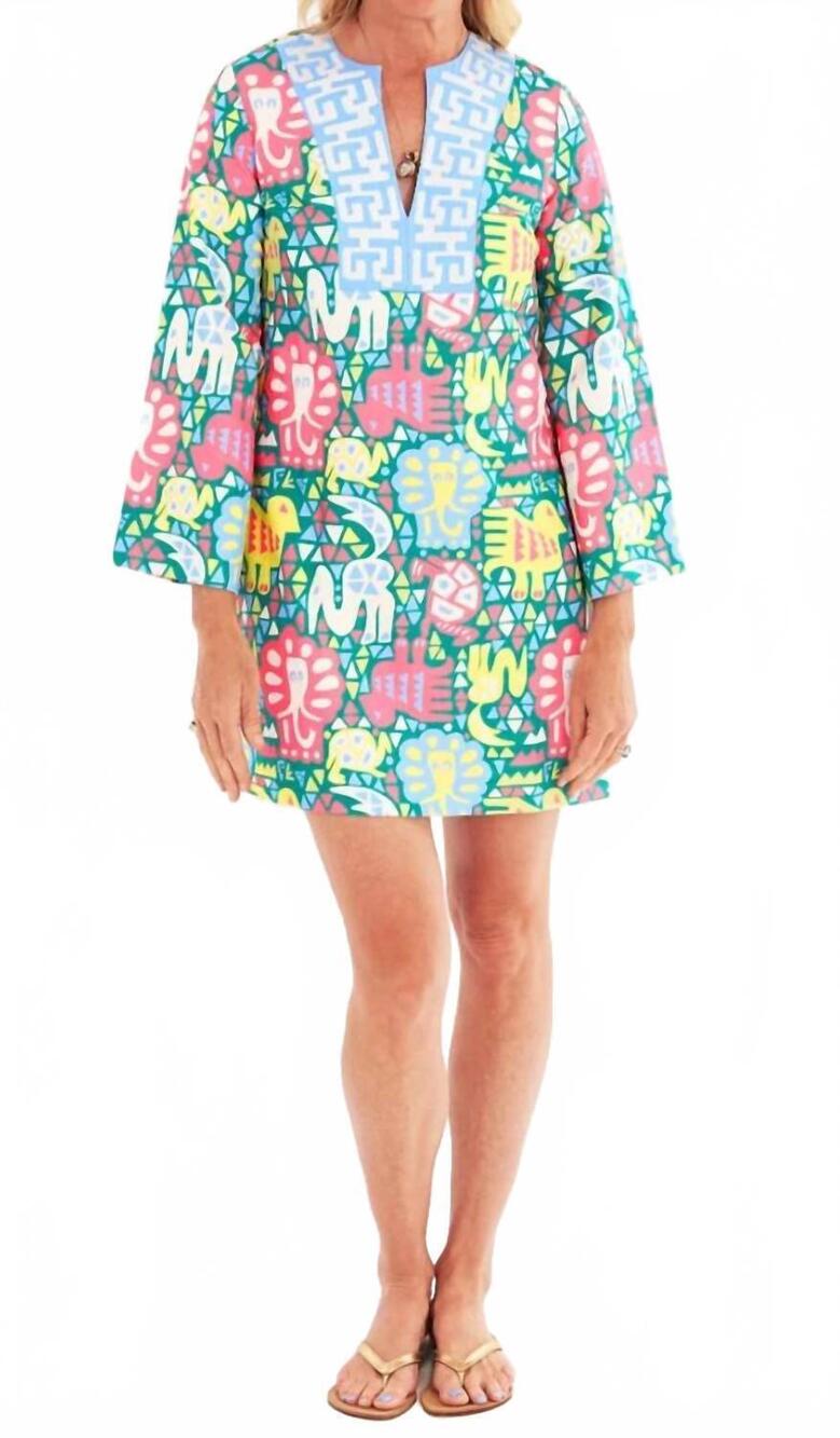 NEW CK BRADLEY minnie mini dress in menagerie